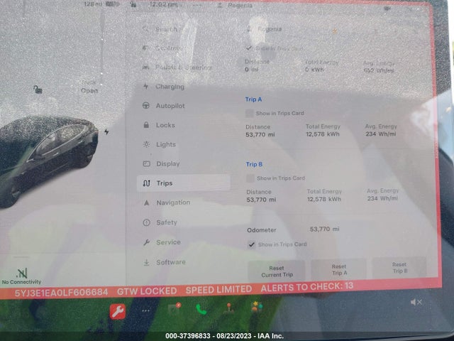 2020 Tesla 3, VIN: 5YJ3E1EA0LF606684