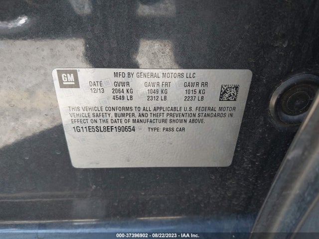 Chevrolet MALIBU LT 2014 1G11E5SL8EF190654 Image 10