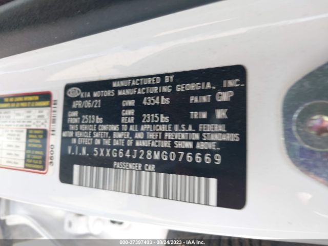 5XXG64J28MG076669 KIA K5 Gt-line