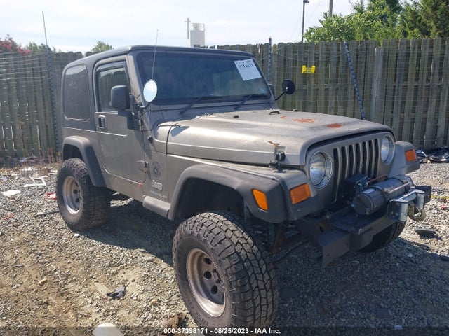 2004 JEEP WRANGLER SPORT RIGHT HAND DRIVE VIN: 1J4F449S44P744119