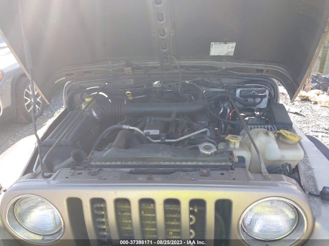 2004 JEEP WRANGLER SPORT RIGHT HAND DRIVE VIN: 1J4F449S44P744119