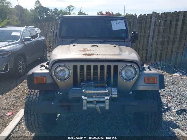 2004 JEEP WRANGLER SPORT RIGHT HAND DRIVE VIN: 1J4F449S44P744119