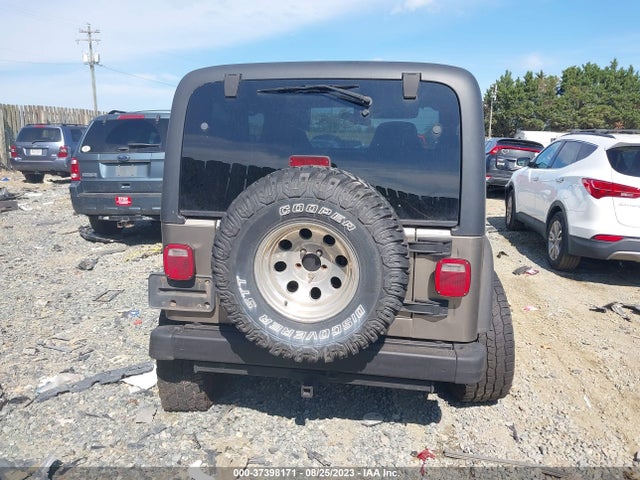 2004 JEEP WRANGLER SPORT RIGHT HAND DRIVE VIN: 1J4F449S44P744119