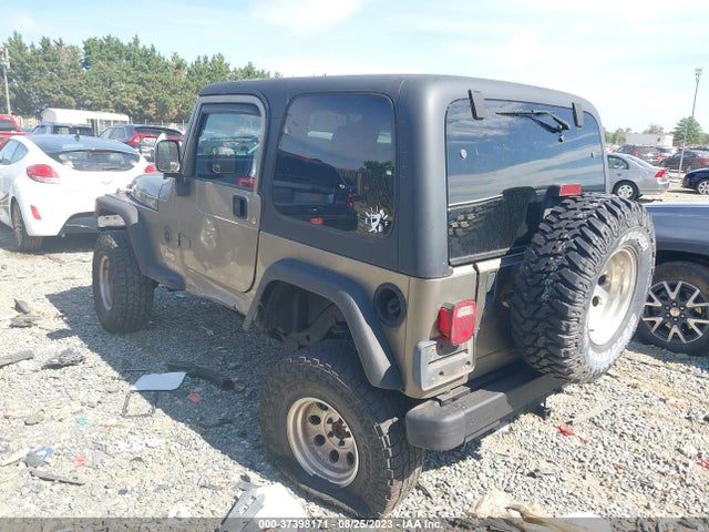 2004 JEEP WRANGLER SPORT RIGHT HAND DRIVE VIN: 1J4F449S44P744119