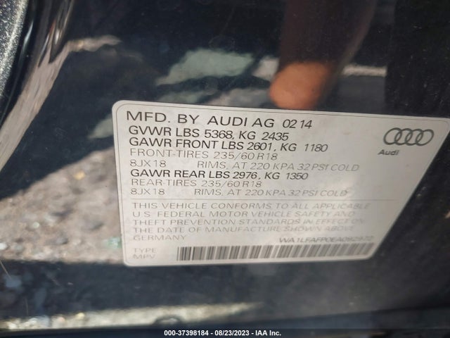 WA1LFAFP0EA092972 Audi Q5 Premium Plus
