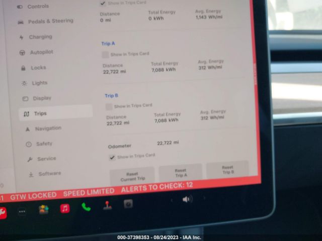 7SAYGDEF8NF517531 Tesla Model Y Performance