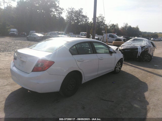 2012 HONDA CIVIC SDN LX VIN: 2HGFB2F5XCH587487