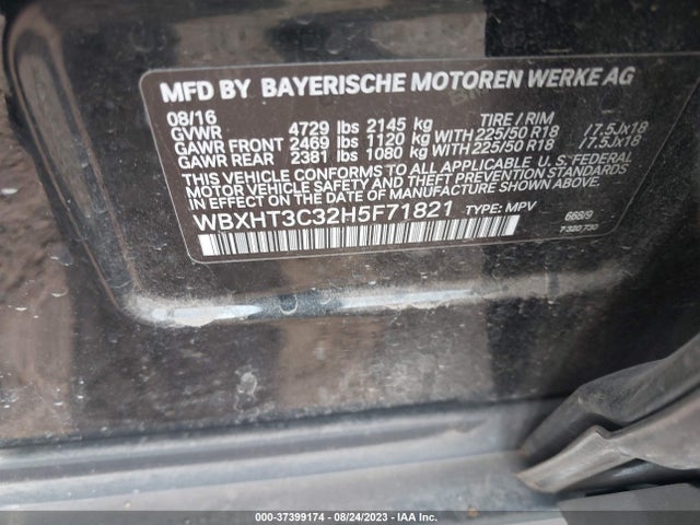 BMW X1 Xdrive28i 2017 WBXHT3C32H5F71821 Image 9