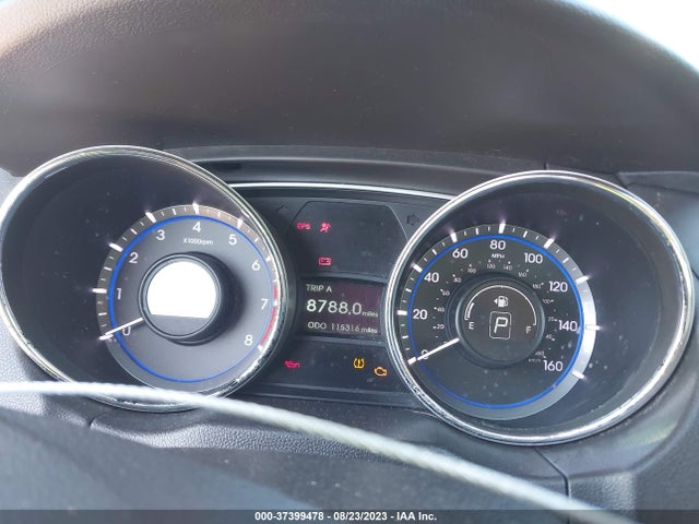 2013 HYUNDAI SONATA GLS PZEV VIN: 5NPEB4AC4DH752969