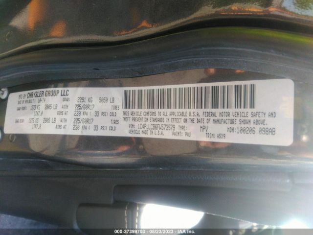 1C4PJLCB6FW573579 Jeep Cherokee Latitude