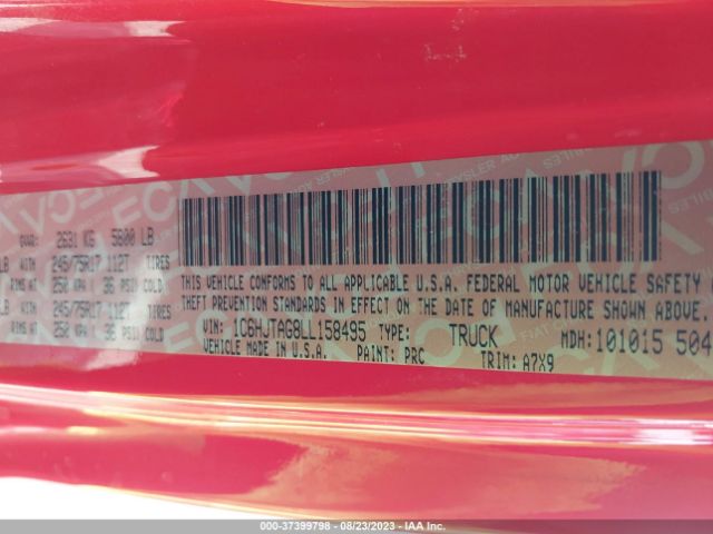 1C6HJTAG8LL158495 Jeep Gladiator Sport S 4x4