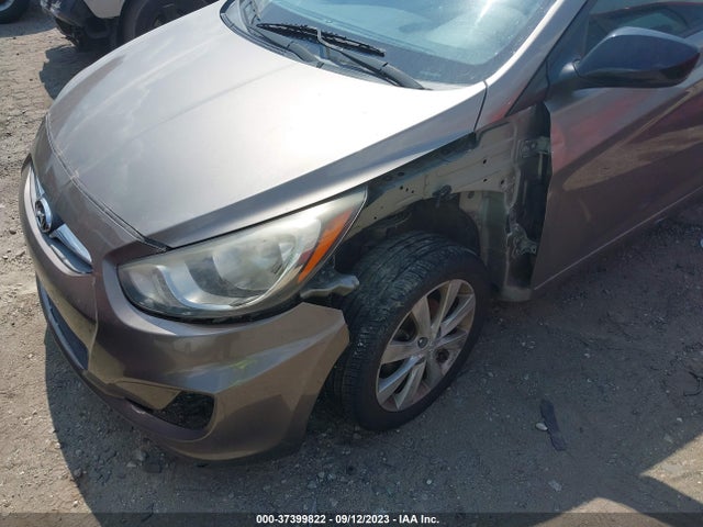2012 HYUNDAI ACCENT GLS VIN: KMHCU4AE9CU228364