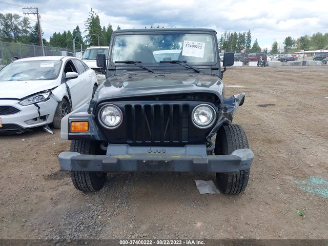 2002 JEEP WRANGLER X VIN: 1J4FA39S72P732854