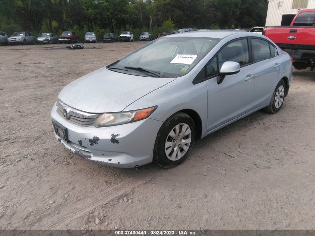 2012 HONDA CIVIC SDN LX VIN: 2HGFB2F58CH593790