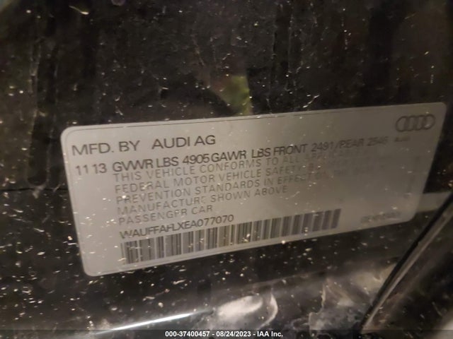 Audi A4 2.0t Premium 2014 WAUFFAFLXEA077070 Image 9