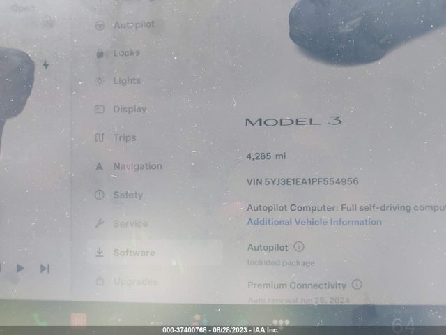 2023 Tesla 3, VIN: 5YJ3E1EA1PF554956