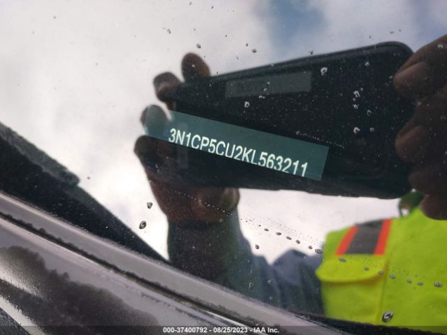 3N1CP5CU2KL563211 Nissan KICKS SV