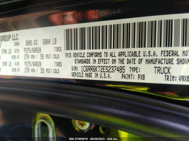 1C6RR6KT2ES237485 RAM 1500 Express
