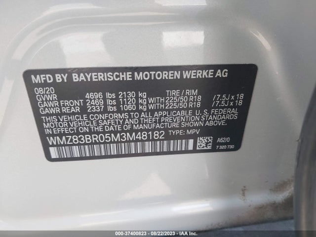 2021 MINI COUNTRYMAN WMZ83BR05M3M48182 Photo 8