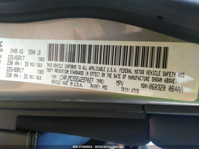 1C4PJMCS5EW297027 Jeep Cherokee Latitude