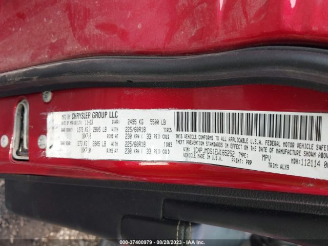 1C4PJMDS1EW165252 Jeep Cherokee Limited