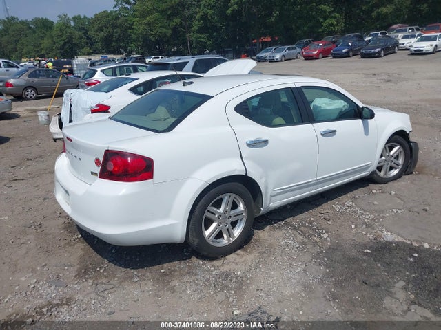 2013 DODGE AVENGER SXT VIN: 1C3CDZCG8DN687367