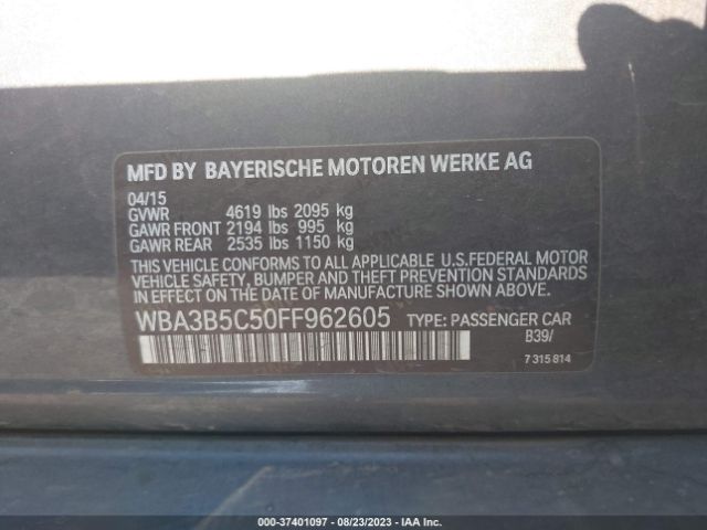 WBA3B5C50FF962605 BMW 3 Series 328i Xdrive
