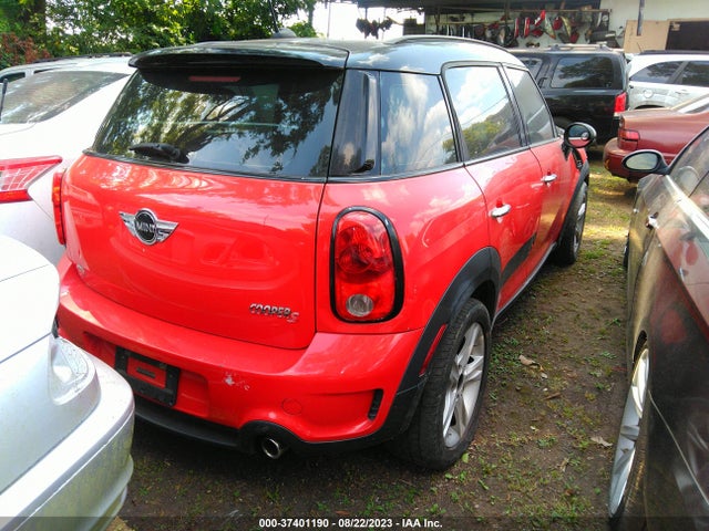 2012 MINI COOPER COUNTRYMAN S VIN: WMWZC3C54CWL82300