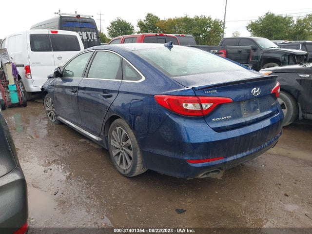 2015 HYUNDAI SONATA 2.4L SPORT VIN: 5NPE34AF1FH102586