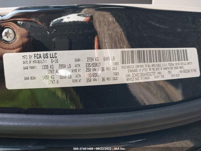 2C4RC1BGXHR532727 Chrysler Pacifica Touring-l