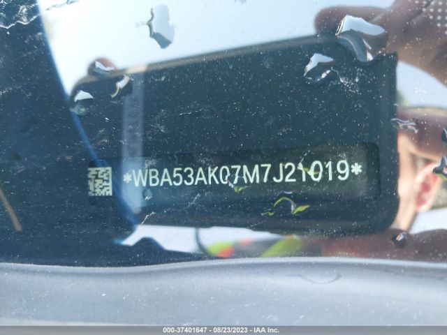 2021 BMW 2 SERIES WBA53AK07M7J21019 Photo 8