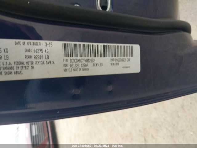 2C3CDXBG7FH812652 Dodge Charger Se