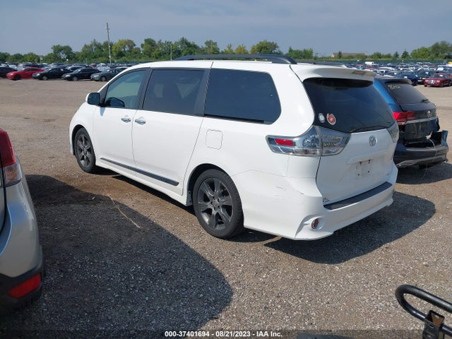 2015 TOYOTA SIENNA SE VIN: 5TDXK3DC7FS564037