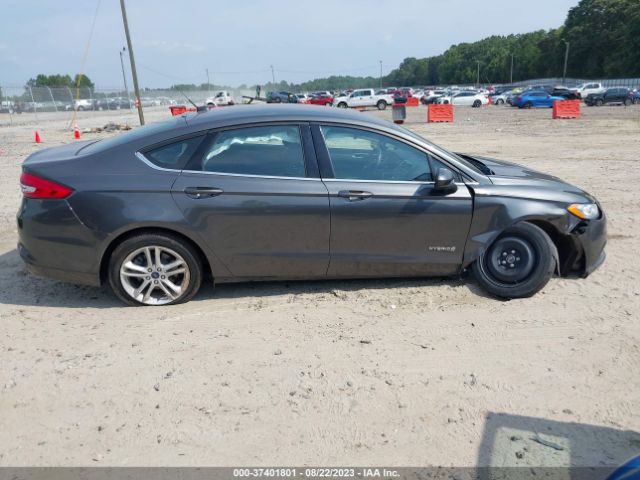 3FA6P0LU5JR140850 Ford Fusion Hybrid Se