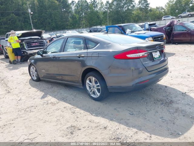 3FA6P0LU5JR140850 Ford Fusion Hybrid Se