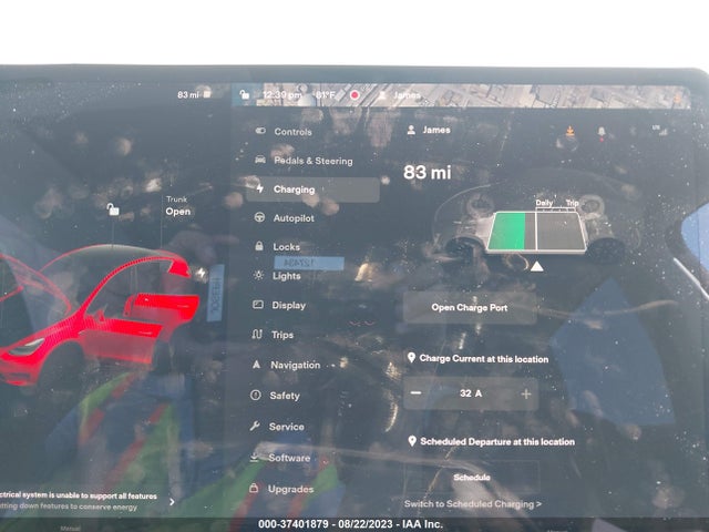 5YJYGDED8MF112988 Tesla Model Y Standard Range