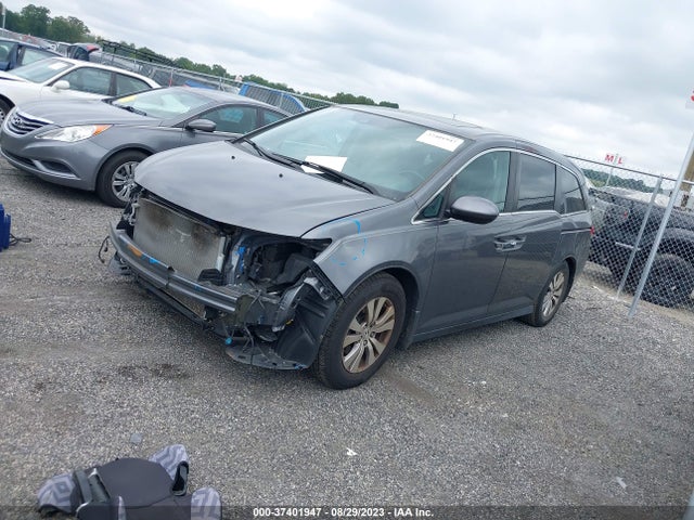 Honda Odyssey Ex-l 2014 5FNRL5H66EB131169 Image 2