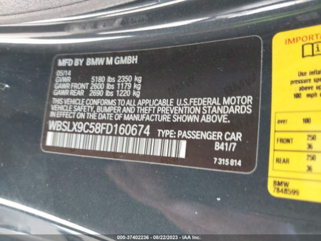 WBSLX9C58FD160674 BMW M6