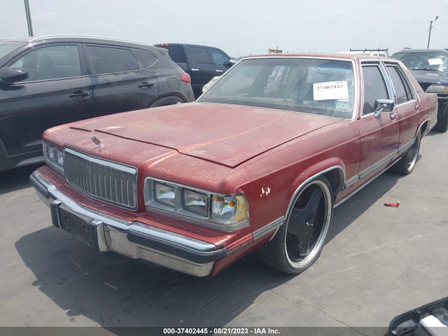 1990 MERCURY GRAND MARQUIS GS VIN: 2MECM74F9LX634467