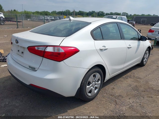 2016 KIA FORTE LX VIN: KNAFX4A60G5556772