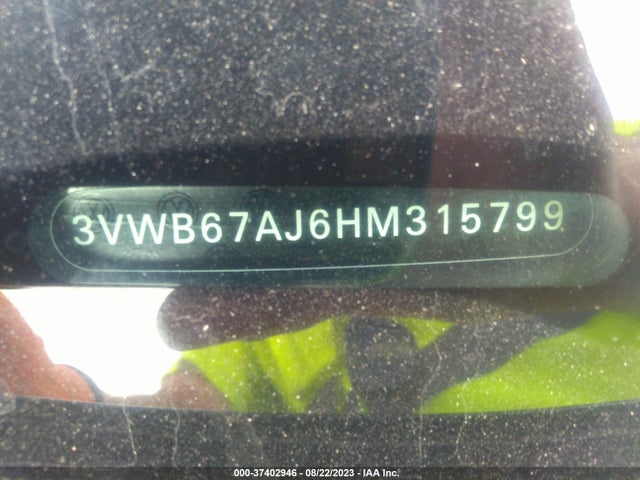 3VWB67AJ6HM315799 Volkswagen Jetta 1.4t Se