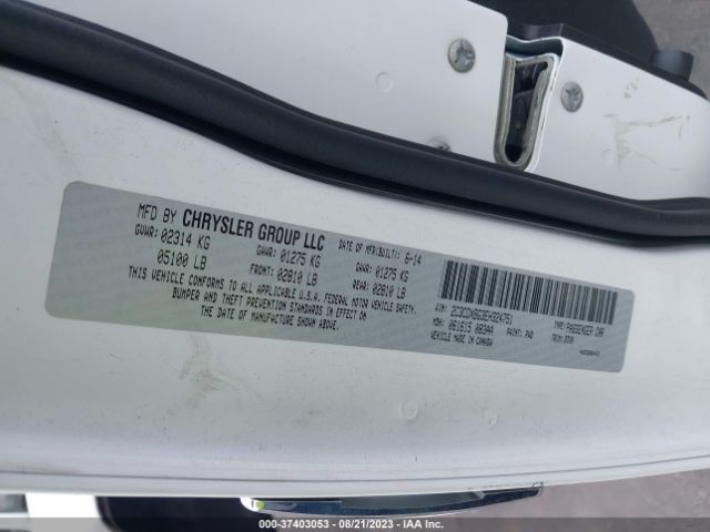 2C3CDXBG3EH324751 Dodge Charger Se