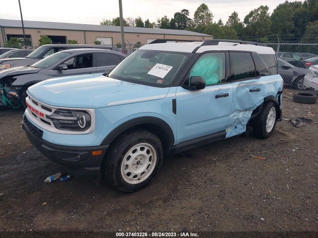 2023 FORD BRONCO SPORT HERITAGE VIN: 3FMCR9G65PRD40476