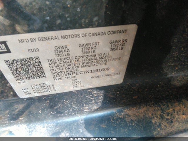 Chevrolet Silverado 1500 Ld Lt 2019 2GCVKPEC7K1161609 Image 11