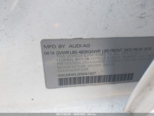 WAUHFAFL2EN041407 Audi A4 Premium Plus