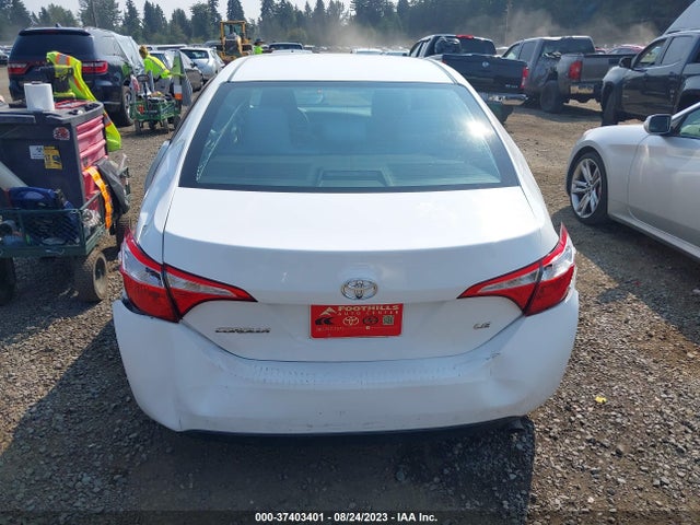 2016 TOYOTA COROLLA L/LE/S/S PLUS/LE PLUS VIN: 2T1BURHE4GC602384