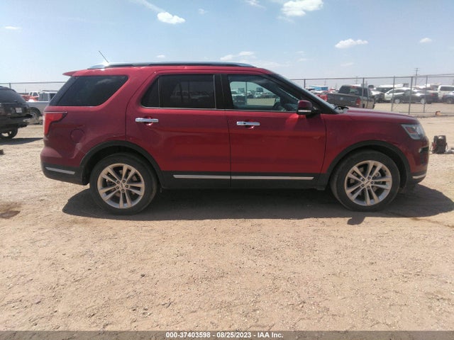 2018 FORD EXPLORER LIMITED VIN: 1FM5K7F88JGA88354