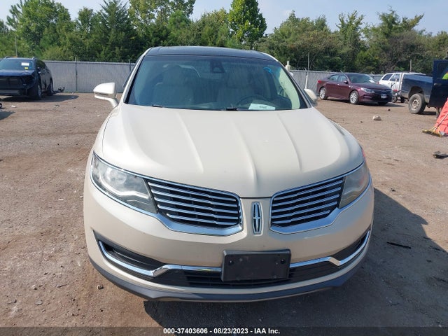 2016 LINCOLN MKX RESERVE VIN: 2LMTJ8LR4GBL51148