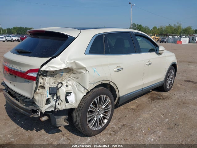 2016 LINCOLN MKX RESERVE VIN: 2LMTJ8LR4GBL51148