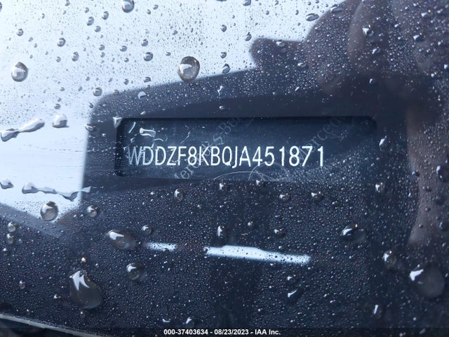 WDDZF8KB0JA451871 Mercedes-Benz E-class Amg E 63 S